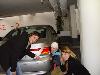 Sebastian Str�bel, Felicitas Woll und EinsLive Moderatorin Sabine Heinrich